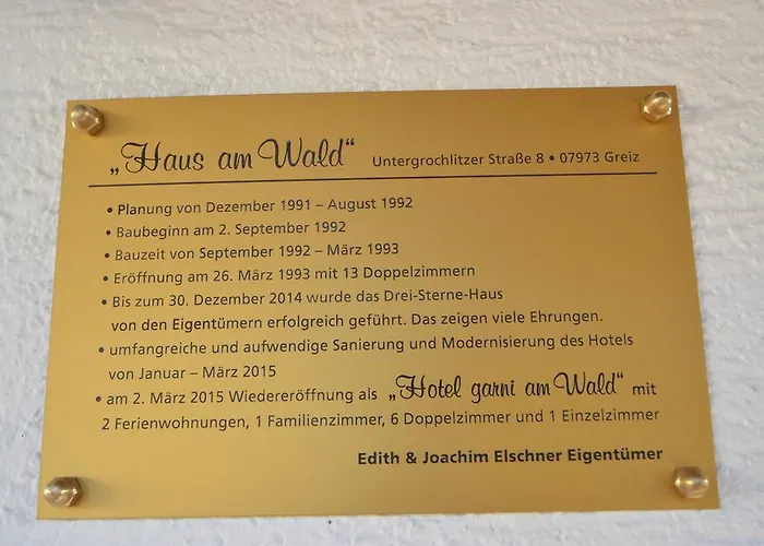 Otel Land-hotel Am Wald Garni 3*